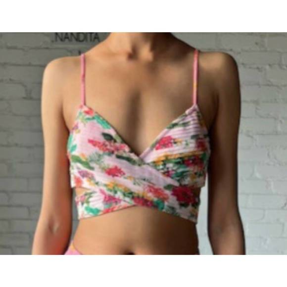 NEW ROCOCO SAND rs-rue-2005 in colorful floral on white - Picture 2 of 2